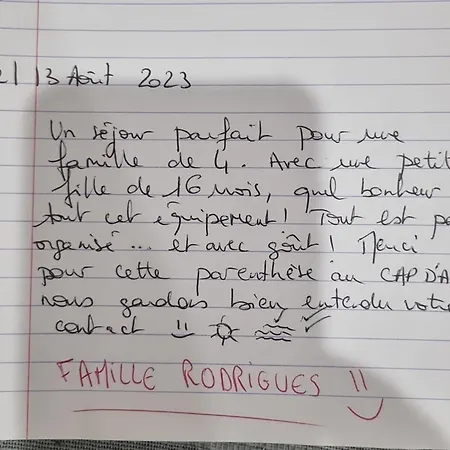 Cap D'agde Bord De Avec Piscine 阿格德