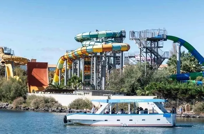 Апартаменти Cap D'agde Bord De Avec Piscine *